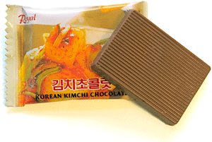 How unusual: Kimchi chocolate