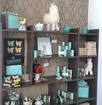 Socola wall display