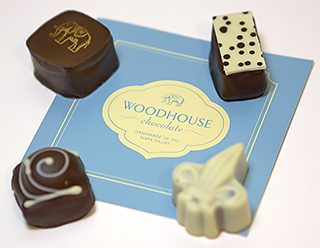 4 Woodhouse chocolates