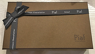 Piaf Artisan Chocolatier box