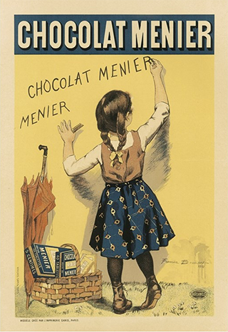 Chocolat Menier poster
