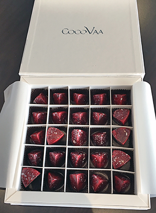 CocoVaa Cherry caramels