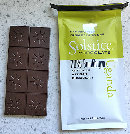 Solstice bar and wrapper