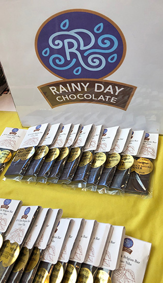 Rainy Day Logo and Bars