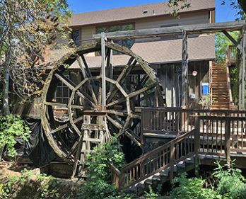 Jack London water wheel