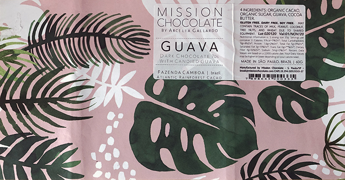 Mission Chocolate Guava wrapper