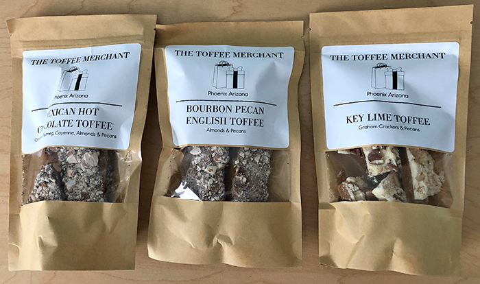 The Toffee Merchant entries