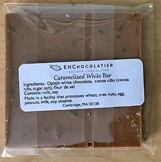 EHChocolatier Caramelized White Bar