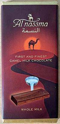 Al Nassma camels milk bar
