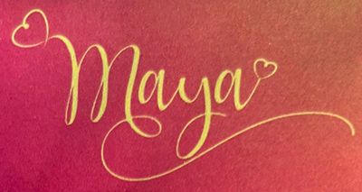 Maya Chocolates logo
