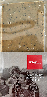 Delysia’s Caffeinated Brown Butter Toffee Bark