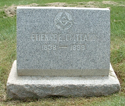 Etienne Guittard tombstone