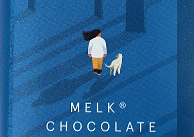 Sjaak’s Organic Chocolates Milk Chocolate wrapper art