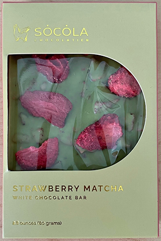 Strawberry Matcha bar