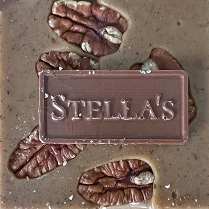 Back of Stella’s Butter Pecan Toffee