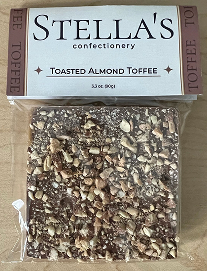 Stella’s Toasted Almond Toffee