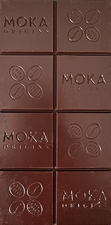 Moka 72% Ghanaian Chocolate bar