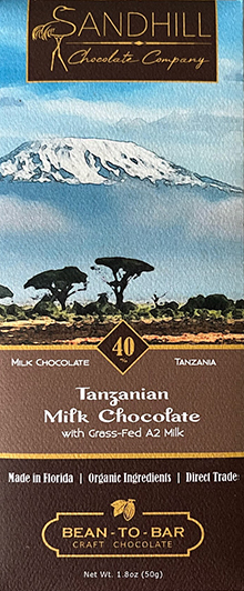 Tanzanian 40% Milk Chocolate bar