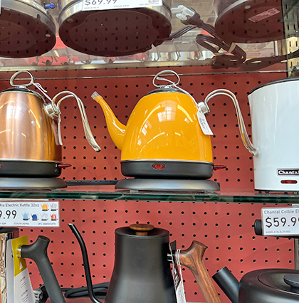 Cliff’s teapots