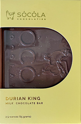 Durian King Milk Chocolate Bar