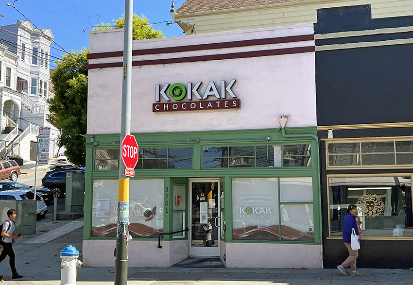 Kokak Chocolates, 3901 18th St, SF