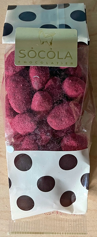 Socola’s Raspberry Almond Dragées