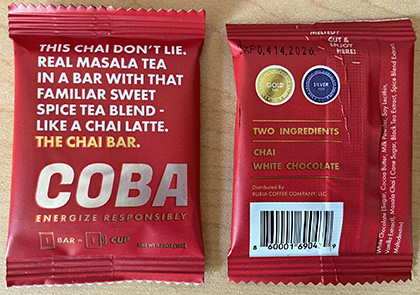new COBA packaging